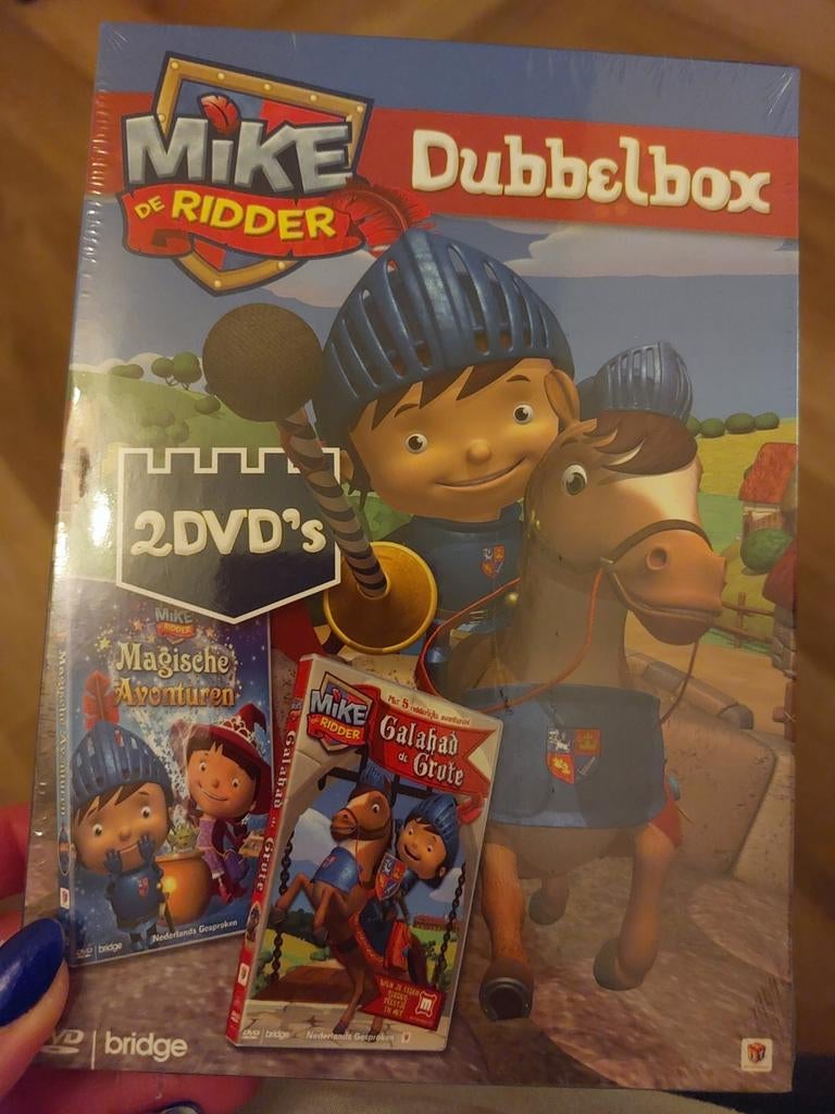 Dvd mike de ridder dubbelbox, Cd's en Dvd's, Alle leeftijden, Ophalen of Verzenden, Nieuw in verpakking
