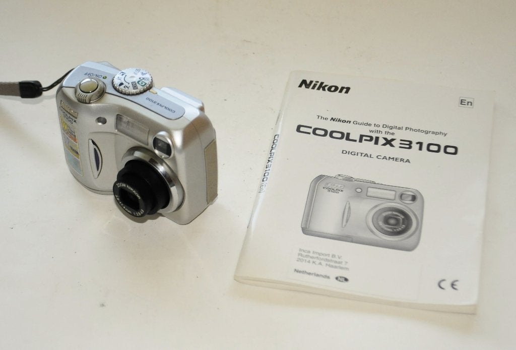 Nikon Coolpix 3100, Audio, Tv en Foto, Fotocamera's Digitaal, Ingebouwde flitser, Gebruikt, Ophalen of Verzenden, Compactcamera