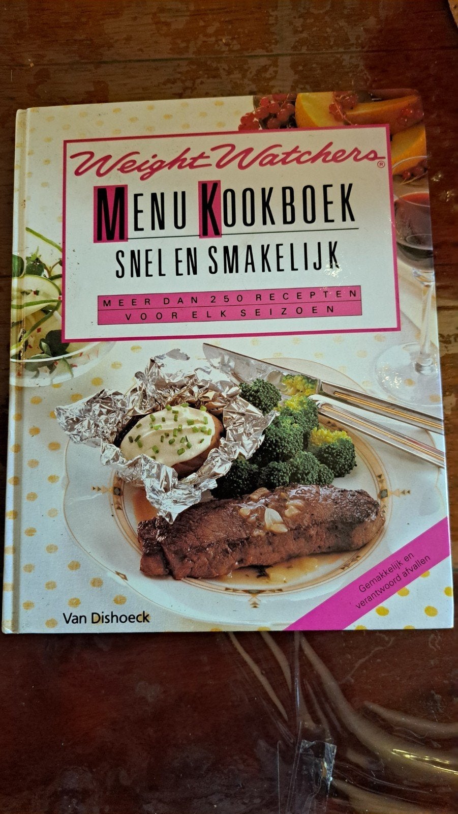 Weight watchers menu kookboek, Ophalen of Verzenden, Gelezen