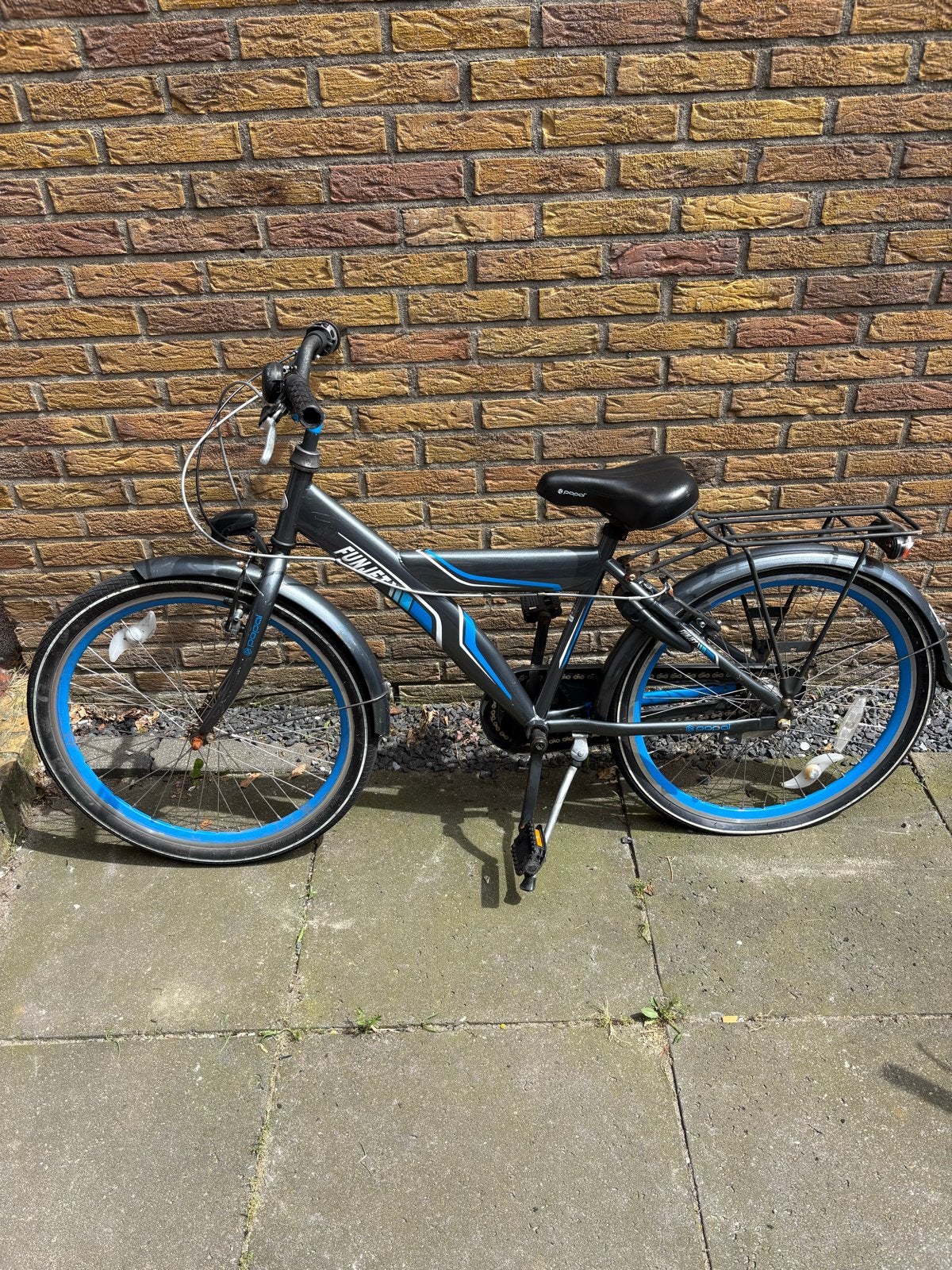 Jongensfiets Funjet 24 inch, Terugtraprem, Minder dan 49 cm, Zo goed als nieuw, Ophalen