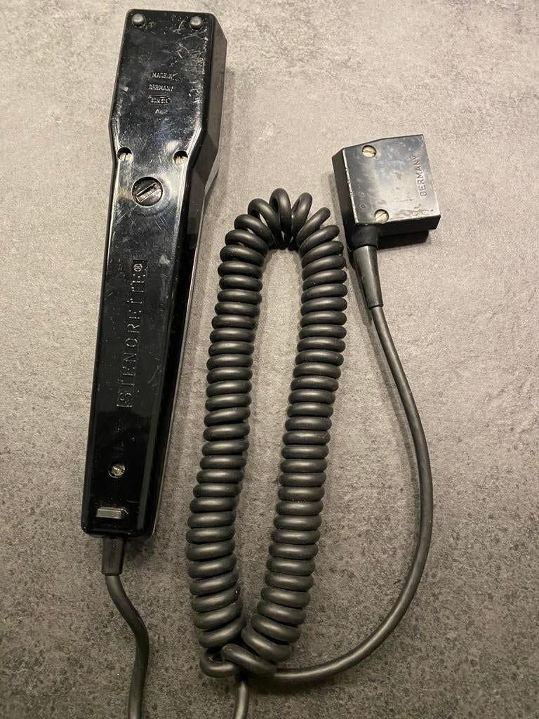 Grundig Stenorette vintage microphone, Ophalen