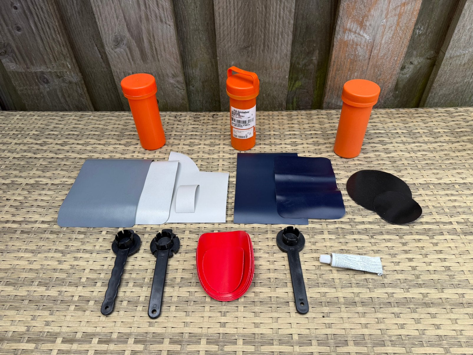 Div Reparatie Spullen voor Rubberbootjes., Watersport en Boten, Accessoires en Onderhoud, Ophalen of Verzenden, Zo goed als nieuw