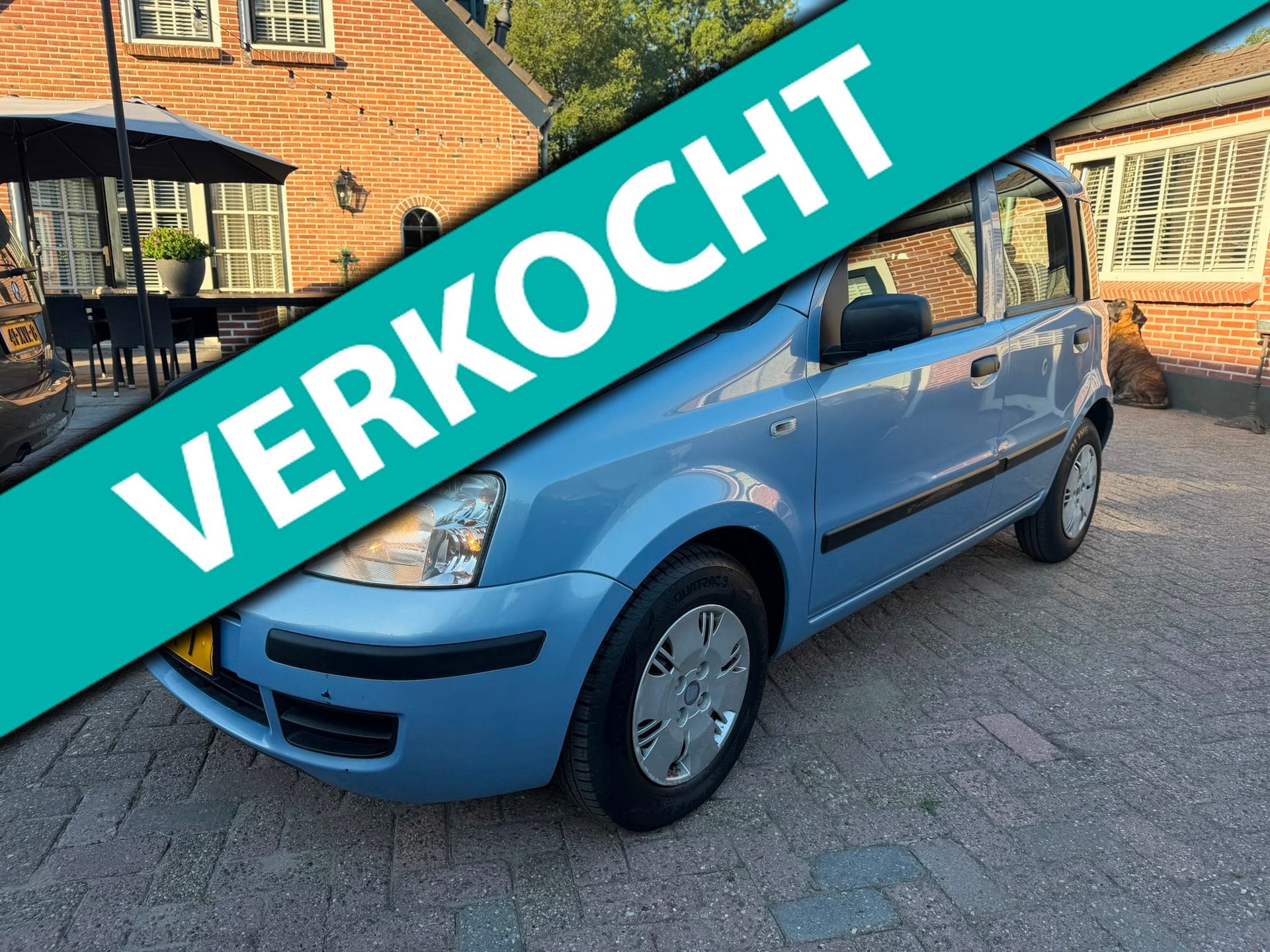 Fiat Panda 1.2 Sky Automaat - Nieuwe APK, Elektrische ramen, Gebruikt, 1242 cc, 840 kg