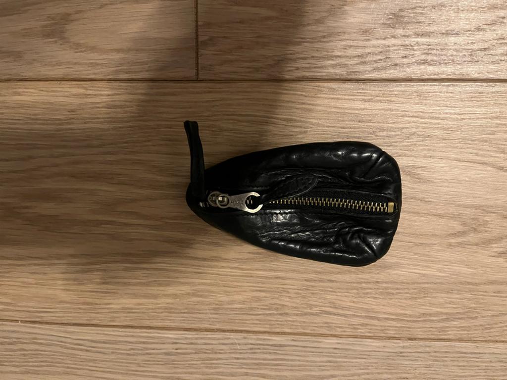 Burberry leren sleuteletui met rits, Ophalen of Verzenden, Gebruikt, Merk