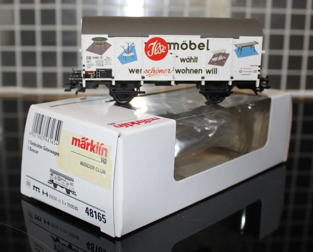Marklin 48165 "Ilse Möbel" HO zoals nieuw., Wisselstroom, Verzenden, Wagon, Zo goed als nieuw
