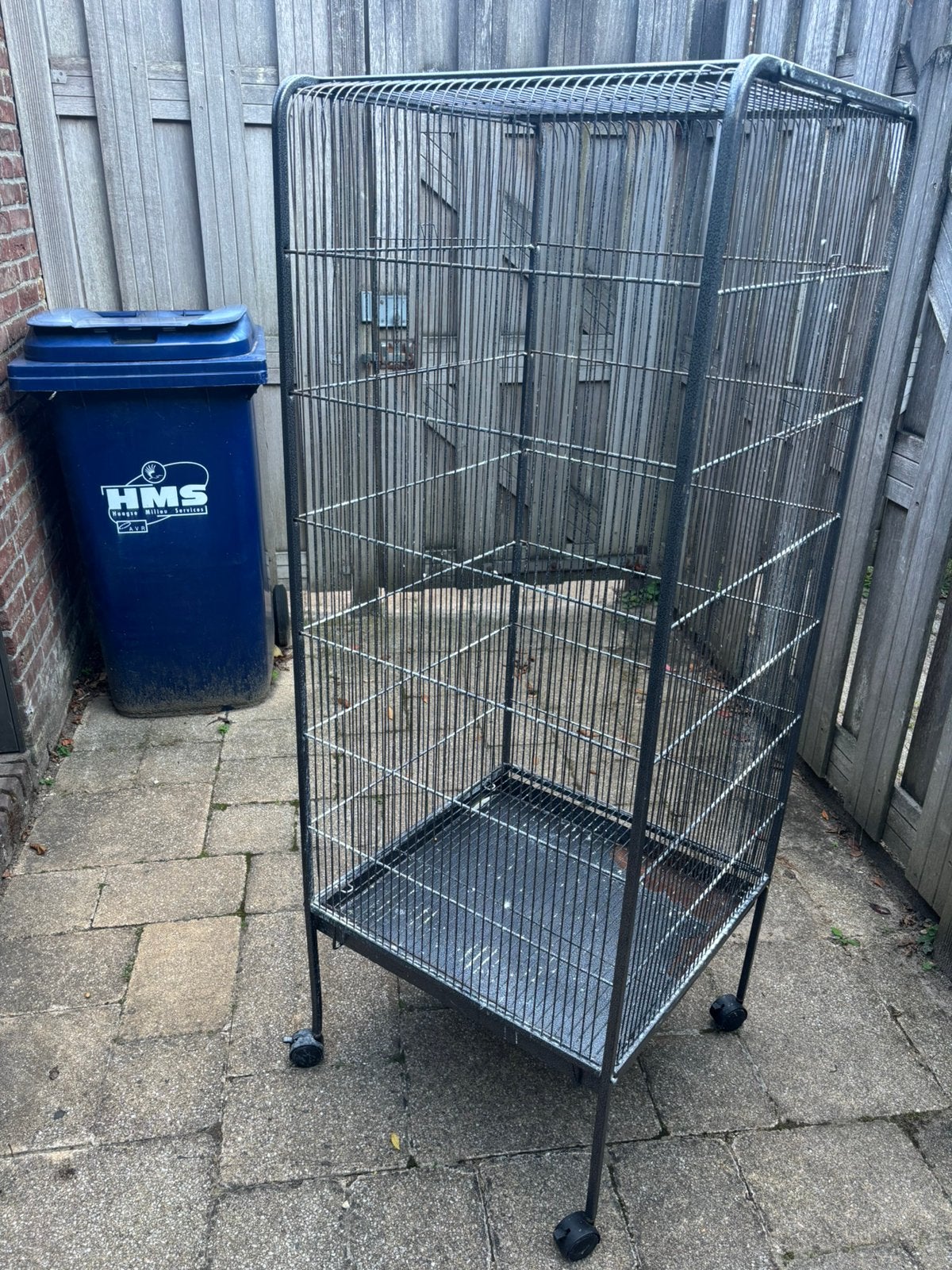 Voliere, vogelkooi gratis, Ophalen, Gebruikt, Aluminium, Volière