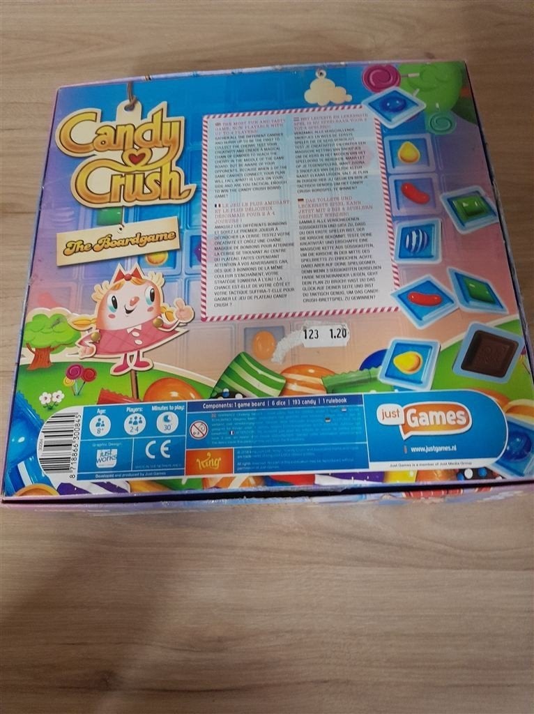 candy crush - 999 games - s4357, Hobby en Vrije tijd, Gezelschapsspellen | Bordspellen, Verzenden, Zo goed als nieuw