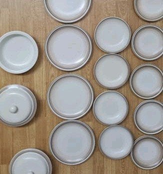 The Diamond Collection servies - Stootvast en Ovenvast, Overige merken, Ophalen of Verzenden, Zo goed als nieuw, Bord(en)