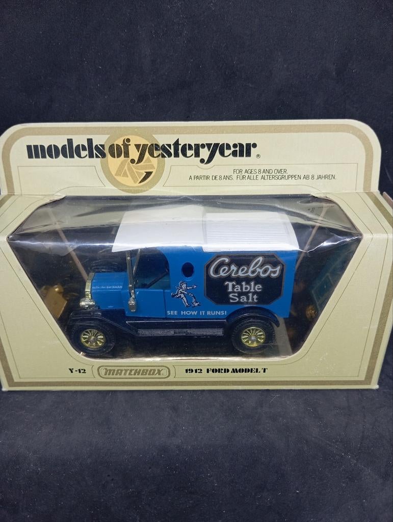 Matchbox Models of Yesteryear 1912 Ford Model T Cerebos, Ophalen of Verzenden, Nieuw, 1:32 tot 1:50, Truck
