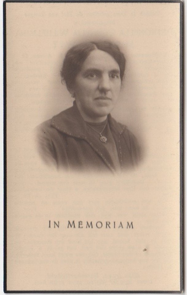 Petronella C.W. de Wit 1885 Lepelstraat + 1939 Amsterdam, Verzenden