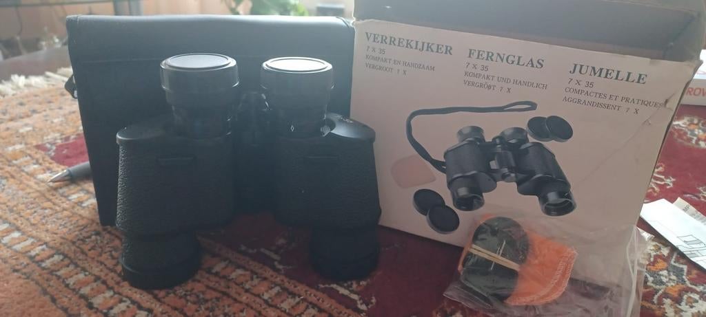 Jumelle verrekijker 7 x 35, Audio, Tv en Foto, Optische apparatuur | Verrekijkers, Ophalen of Verzenden, Nieuw, 8 tot 12x, Dakkant (recht)