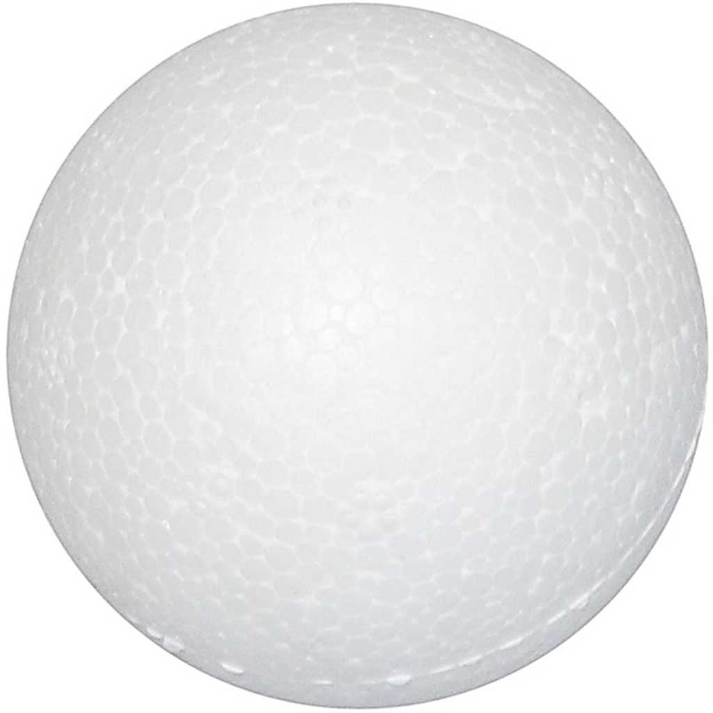 Styropor (piepschuim) ballen Ø 3 cm 5 stuks, Hobby en Vrije tijd, Knutselen, Geschikt voor snijden, ., Overige thema's, Nieuw