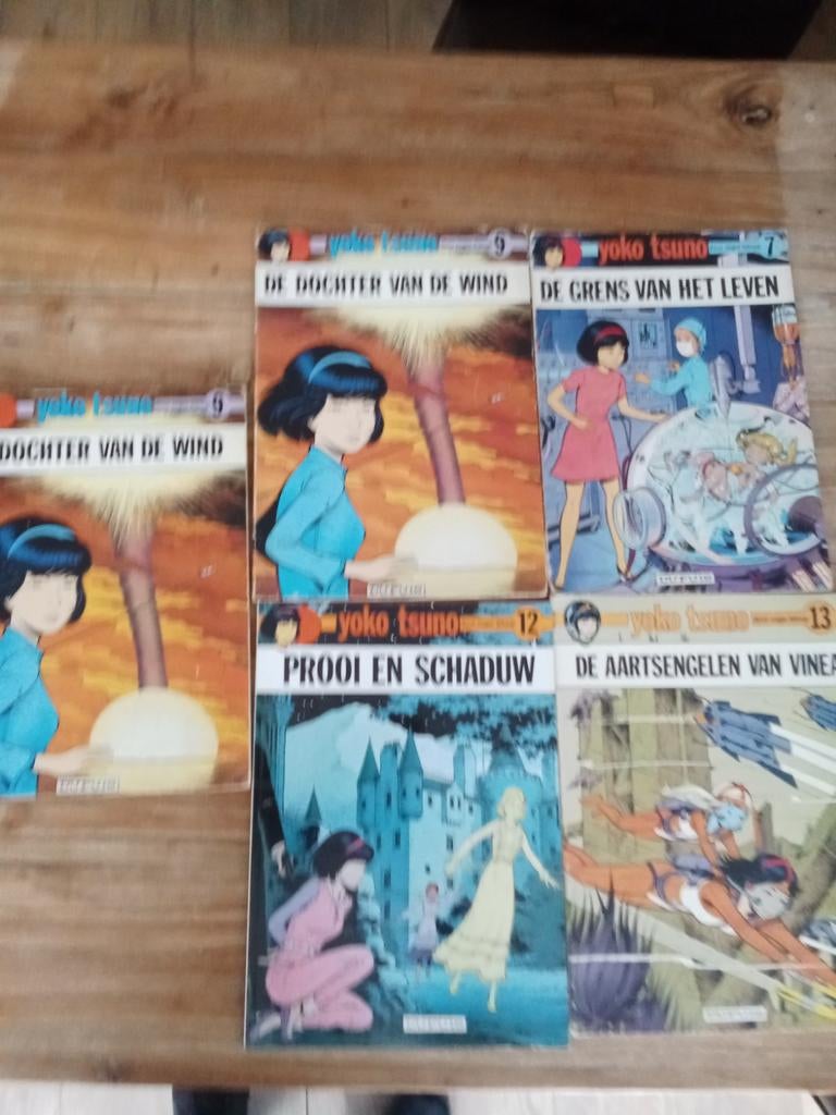 Yoko Tsuno 5x, Roger Leloup, Ophalen of Verzenden, Zo goed als nieuw, Meerdere stripboeken
