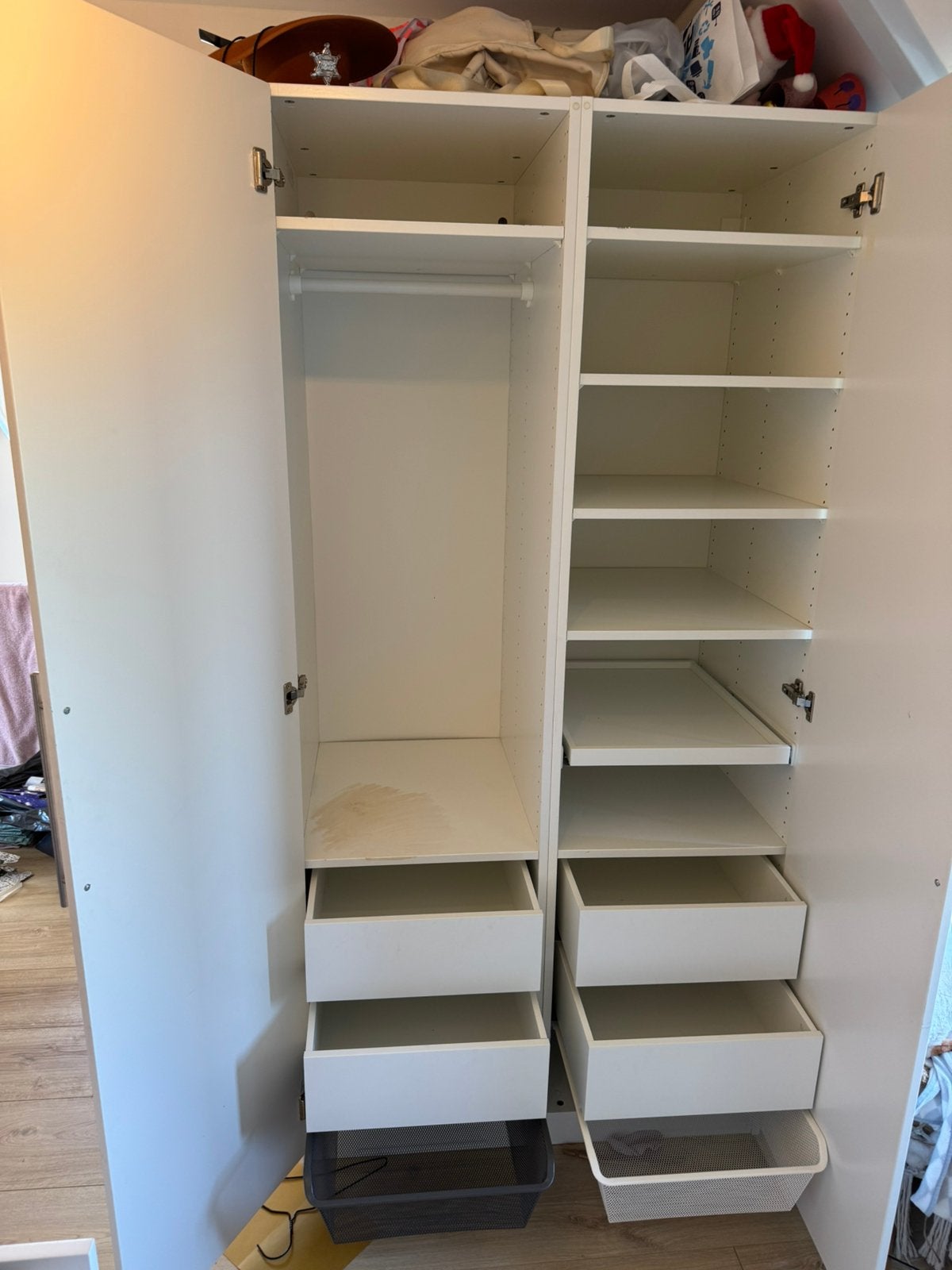 IKEA Pax (50cm breed) Komplement toebehoren, Ophalen, Gebruikt