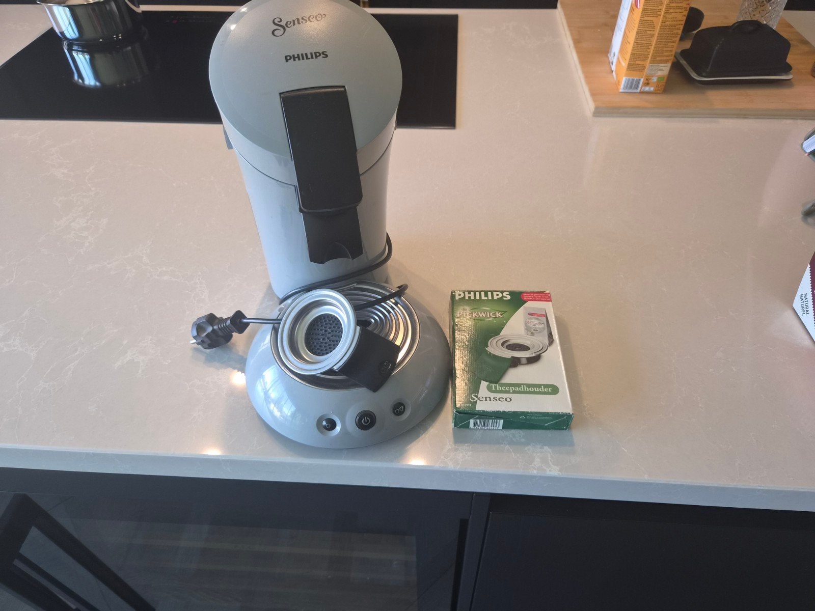In nette staat senseo apparaat met extra pad, Ophalen, Gebruikt, Koffiemachine, Koffiepads en cups