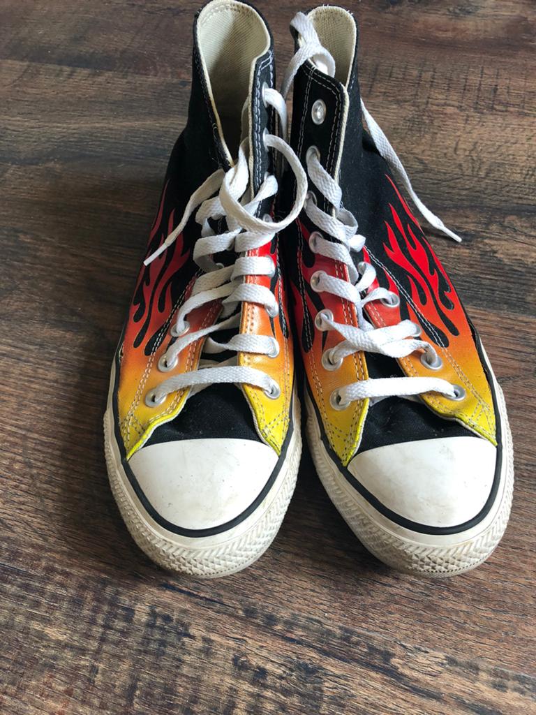 Gympen Converse All Star maat 41,5, Ophalen of Verzenden, Zo goed als nieuw, Zwart, Sneakers of Gympen