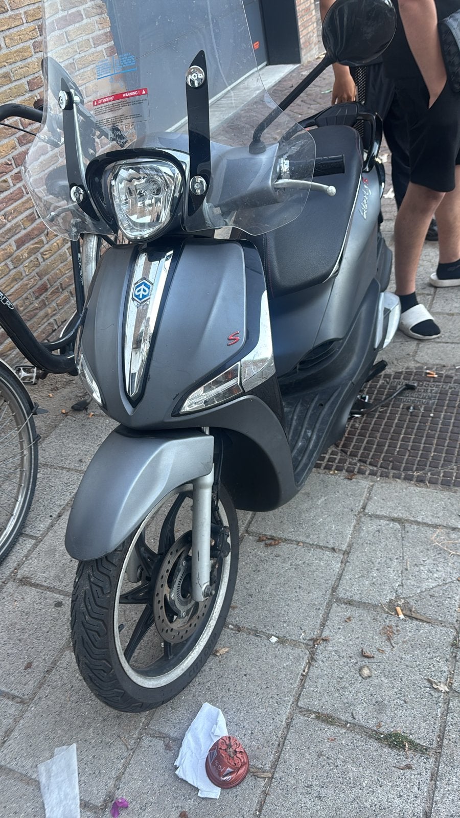 Piaggio Liberty 125cc 4T ABS  zonder 123, Overige modellen, Maximaal 45 km/u, Ophalen of Verzenden, Zo goed als nieuw