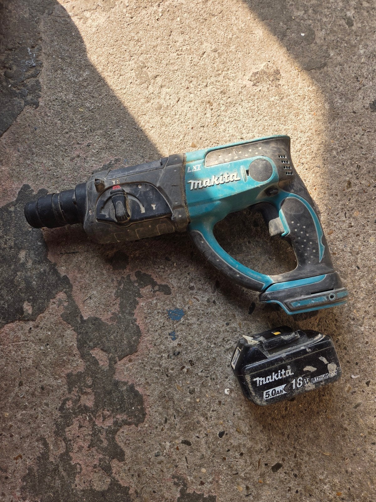 Makita combihamer .DHR202, Ophalen of Verzenden, Gebruikt, Boormachine