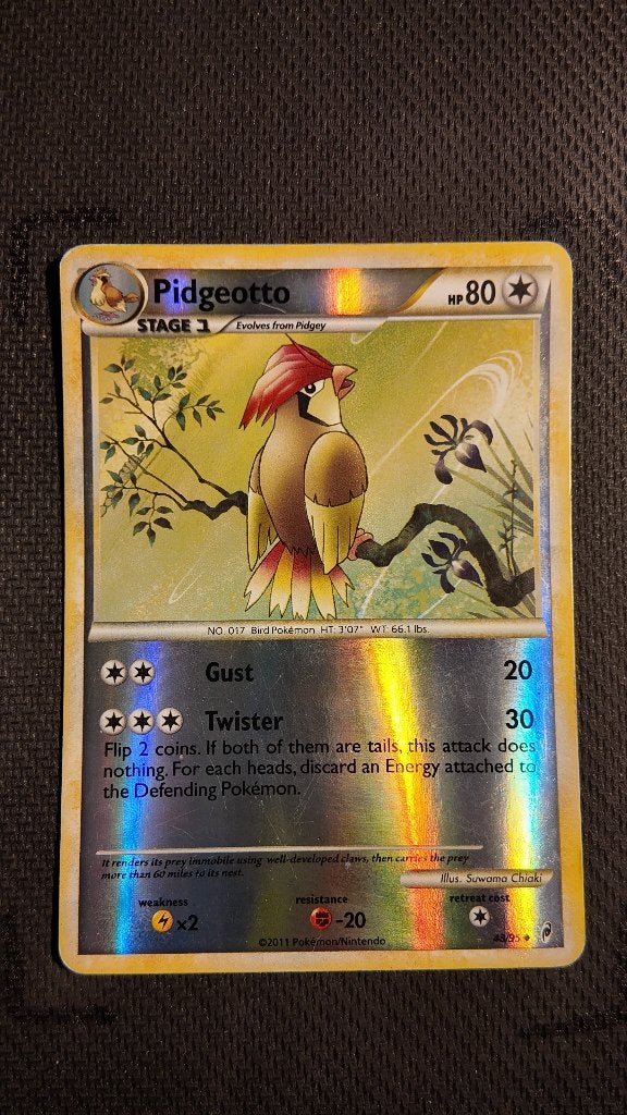 Pidgeotto 48 Call of Legends | Pokemon kaart, Ophalen, Zo goed als nieuw, Losse kaart, Foil