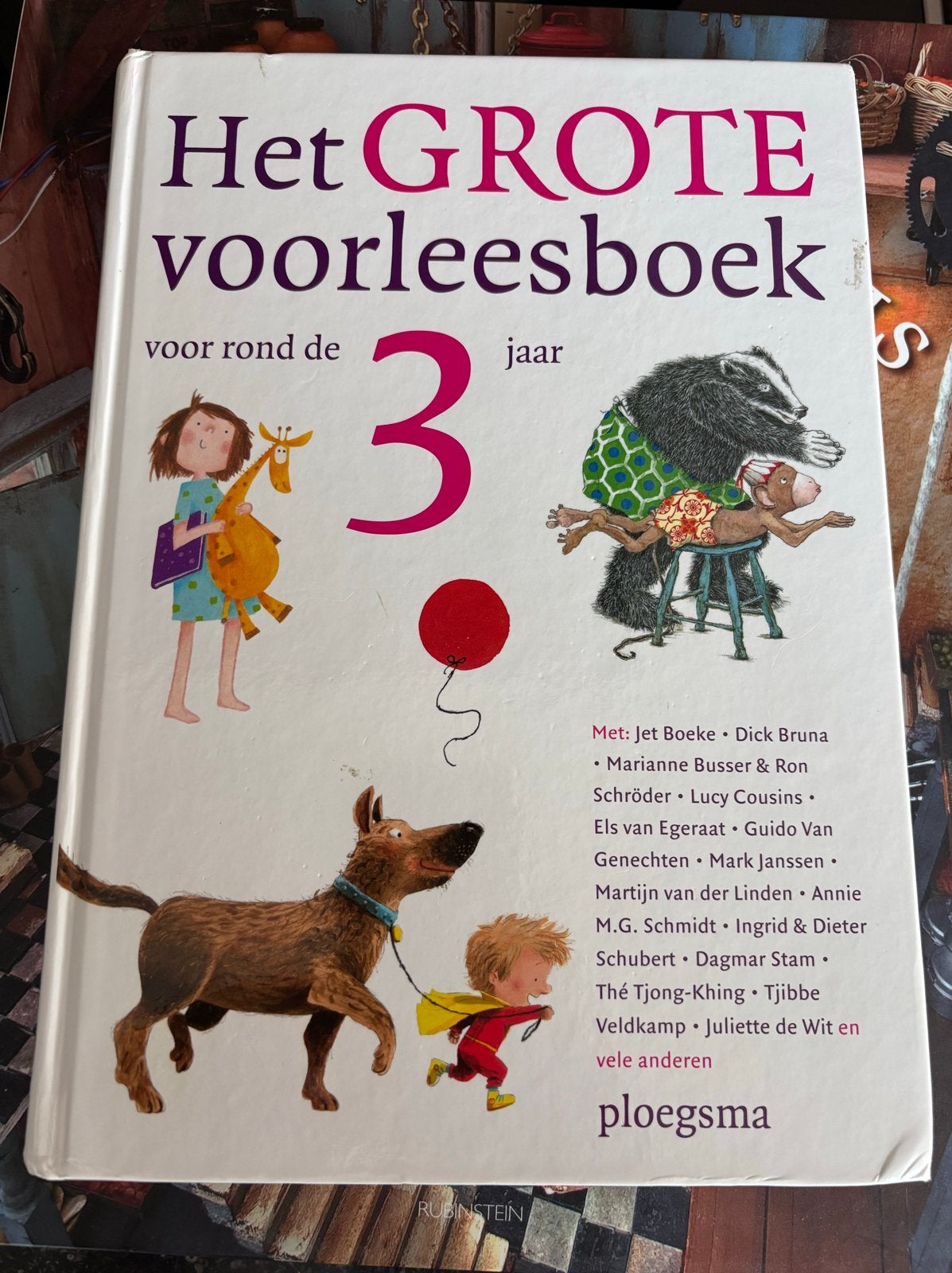 Het Grote Voorleesboek voor rond de 3 jaar - Ploegsma, Gelezen, Fictie algemeen, Verzenden, Jongen of Meisje