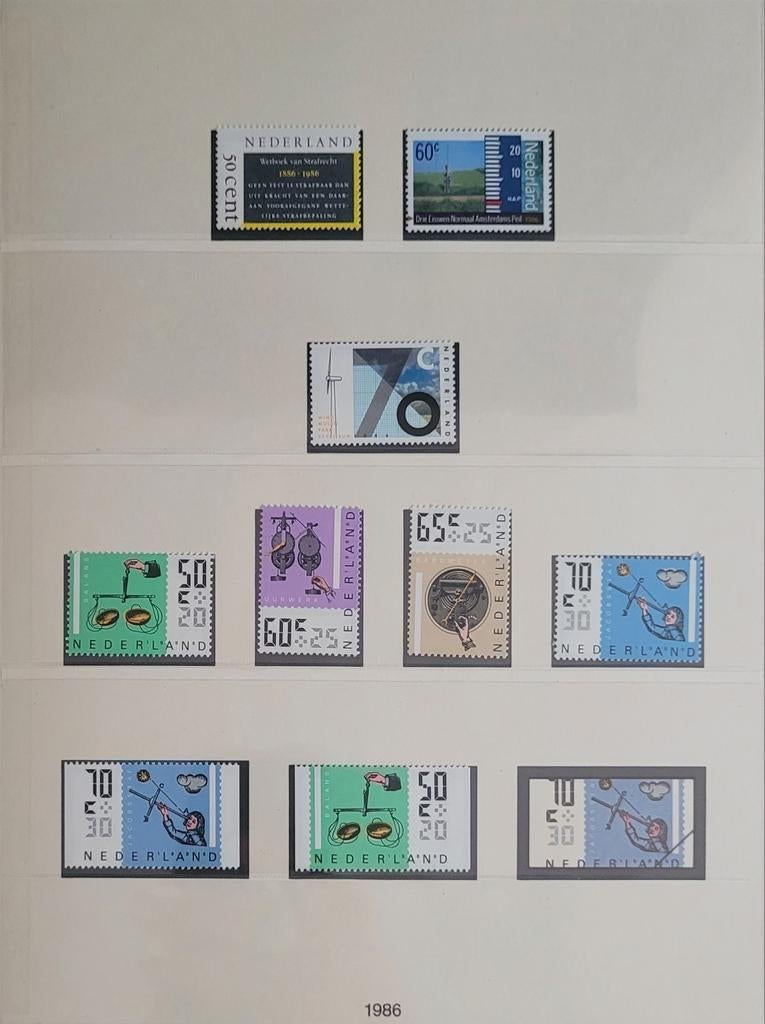 Lindner album jaren 80 en 90, Postzegels en Munten, Postzegels | Volle albums en Verzamelingen, Ophalen of Verzenden, Buitenland