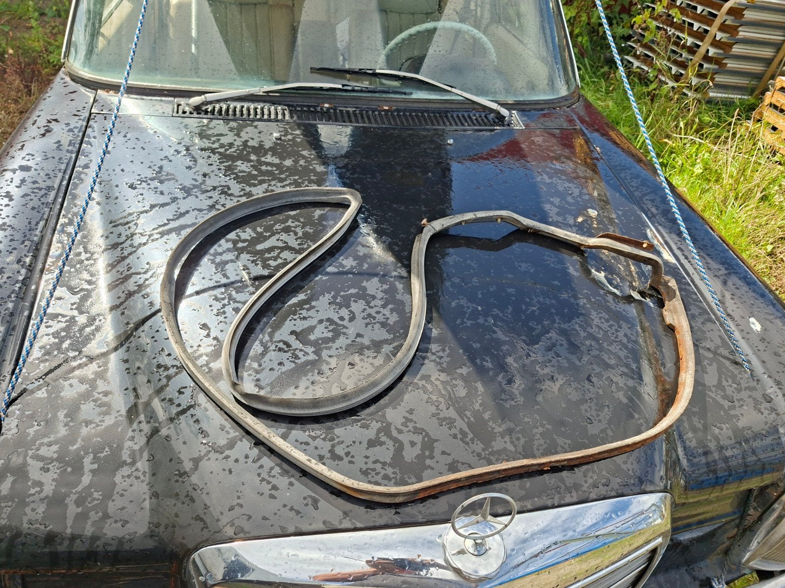 Deurrubber Mercedes W116 links voor - Goede staat, Gebruikt, Deur, Mercedes-Benz, Voor