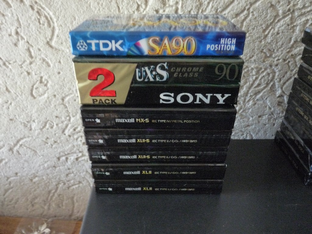 Onbespeelde cassettebandjes., Cd's en Dvd's, Cassettebandjes, 2 t/m 25 bandjes, Overige genres, Ophalen of Verzenden, Nieuw in verpakking