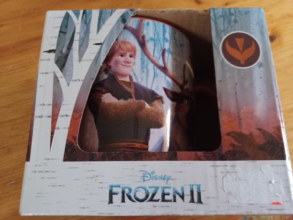Disney Frozen II Mok Kristoff en Sven, Ophalen of Verzenden, Nieuw, Meisje