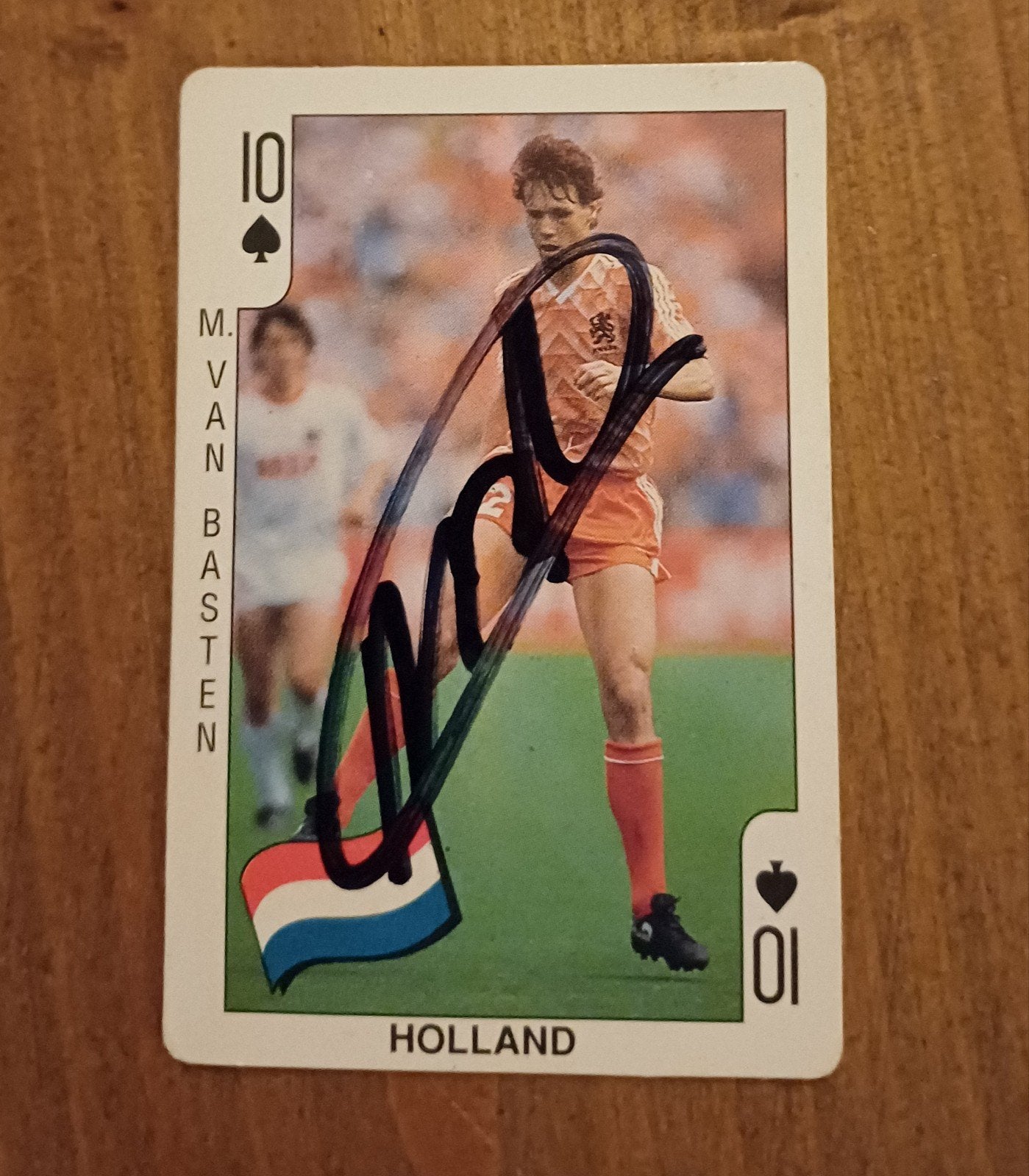 Marco van Basten handtekening Football Bubble Gum kaartje, Ophalen of Verzenden, Plaatje