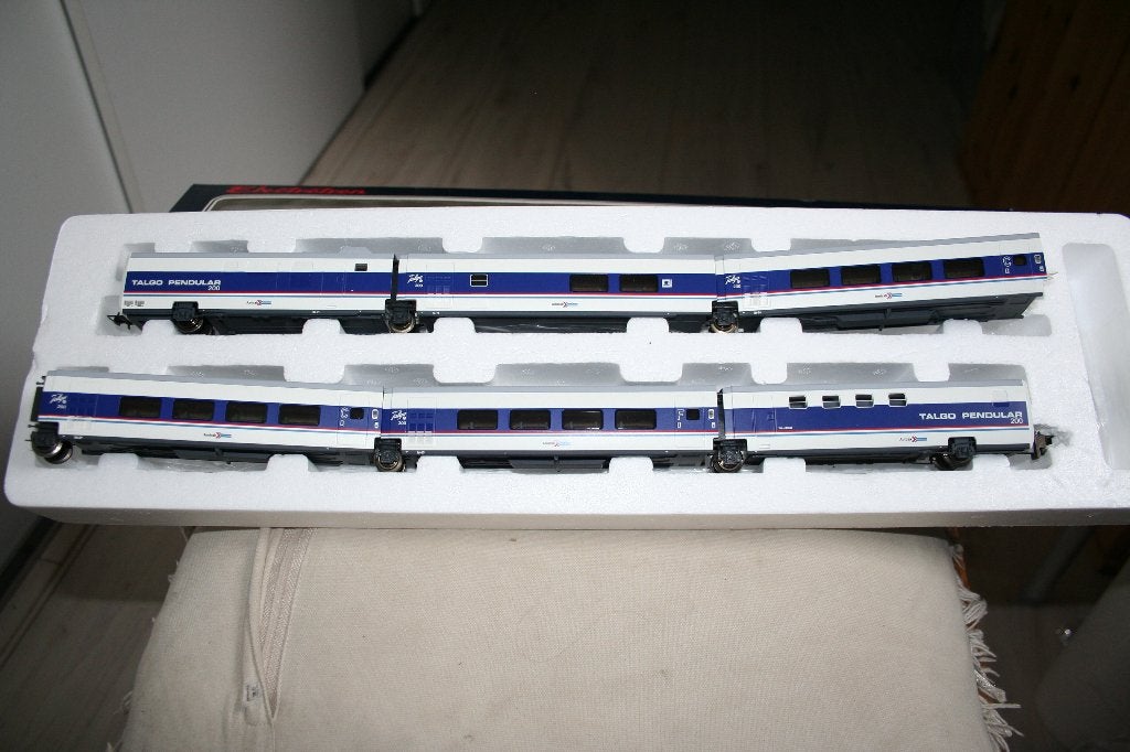 trix express treinwagons  (electrotren) ZGAN, Treinset, Gelijkstroom, Trix, Ophalen of Verzenden
