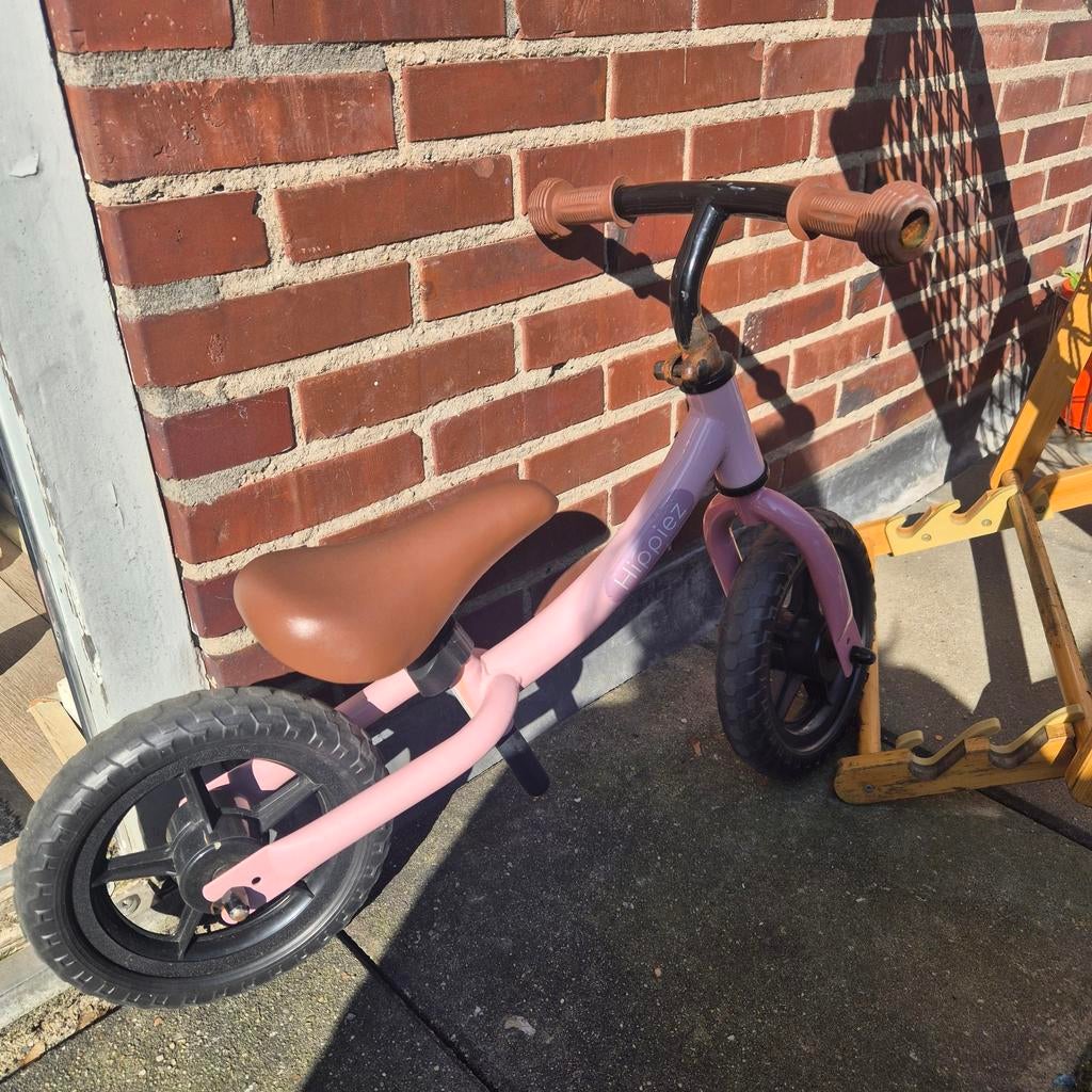 Loopfiets Hippiez roze voor kinderen tot 3 jaar, Kinderen en Baby's, Speelgoed | Buiten | Voertuigen en Loopfietsen, Ophalen