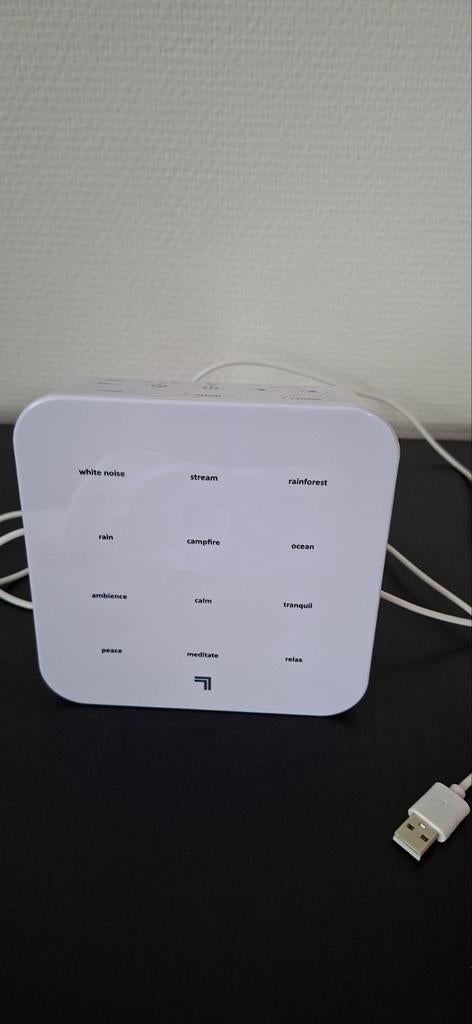 White Noise Machine met Verschillende Geluiden, Overige merken, Overige typen, Ophalen of Verzenden, Zo goed als nieuw