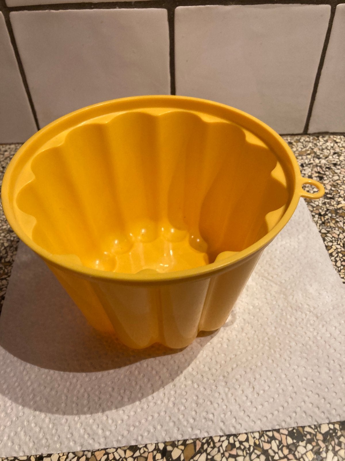 Kunsstof puddingvorm, Ophalen of Verzenden, Zo goed als nieuw