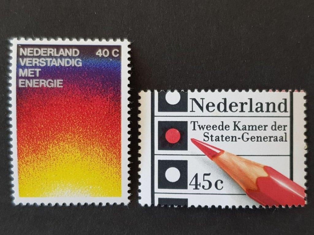 NEDERLAND | 1977 | NVPH 1128-1129 | ** Postfris, Postzegels en Munten, Postzegels | Nederland, Postfris, Na 1940, Verzenden