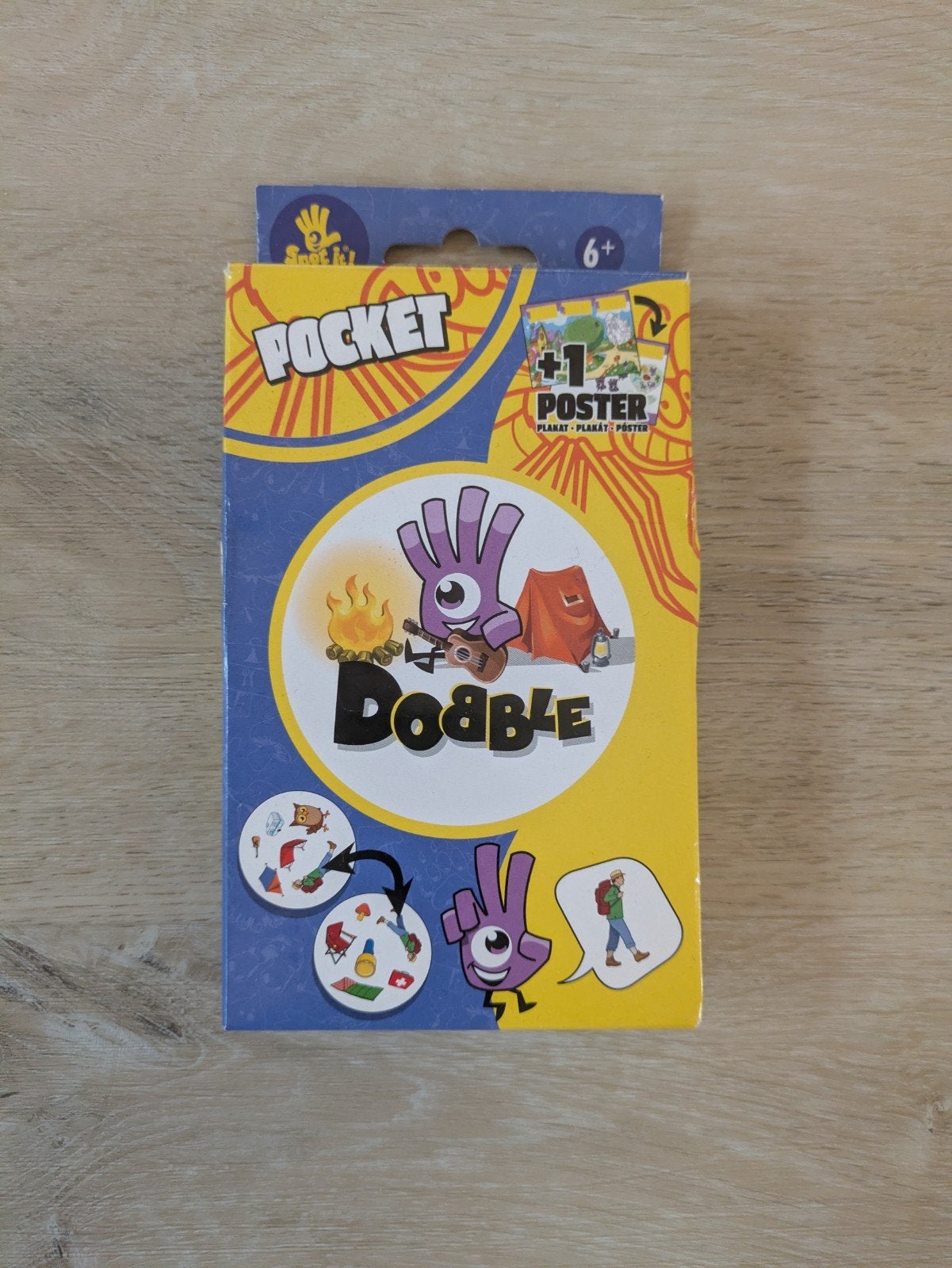 Dobble pocket spel, Vijf spelers of meer, Ophalen of Verzenden, Gebruikt, Zygomatic