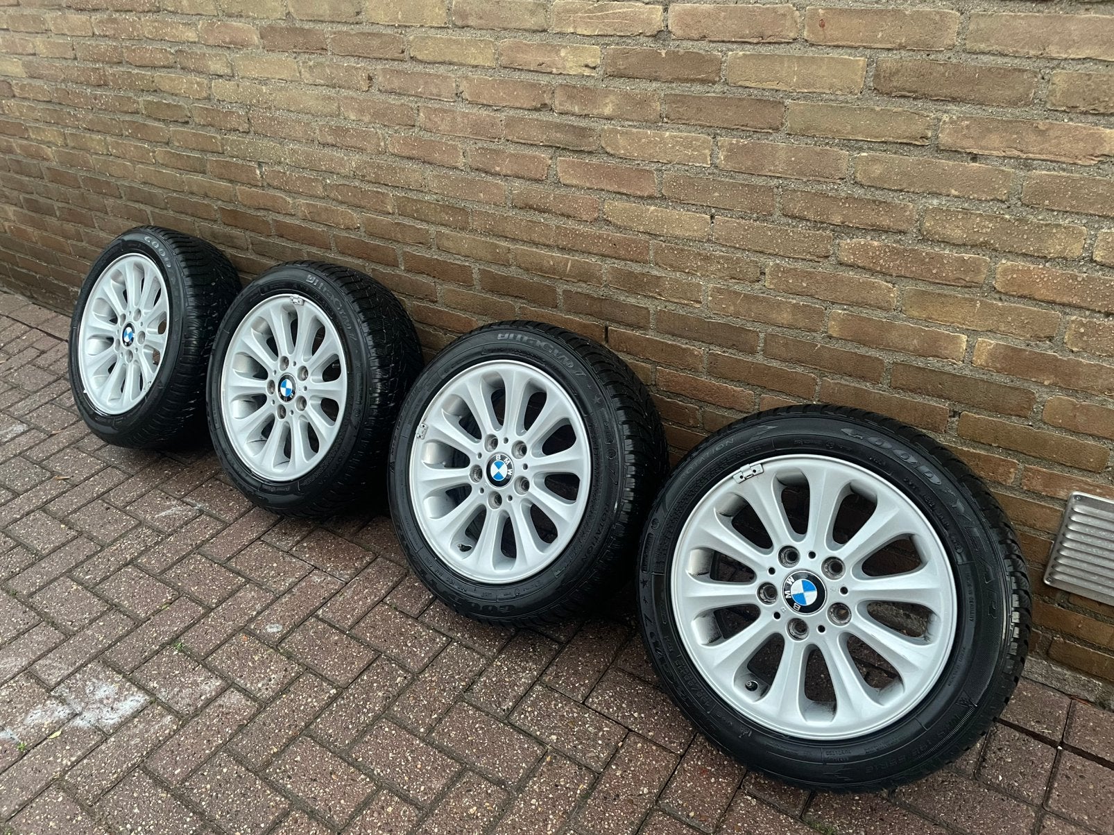 Nette 16” Set BMW 5x120 Gaats Vlgen + Bnden 195 55 16, Ophalen, BMW