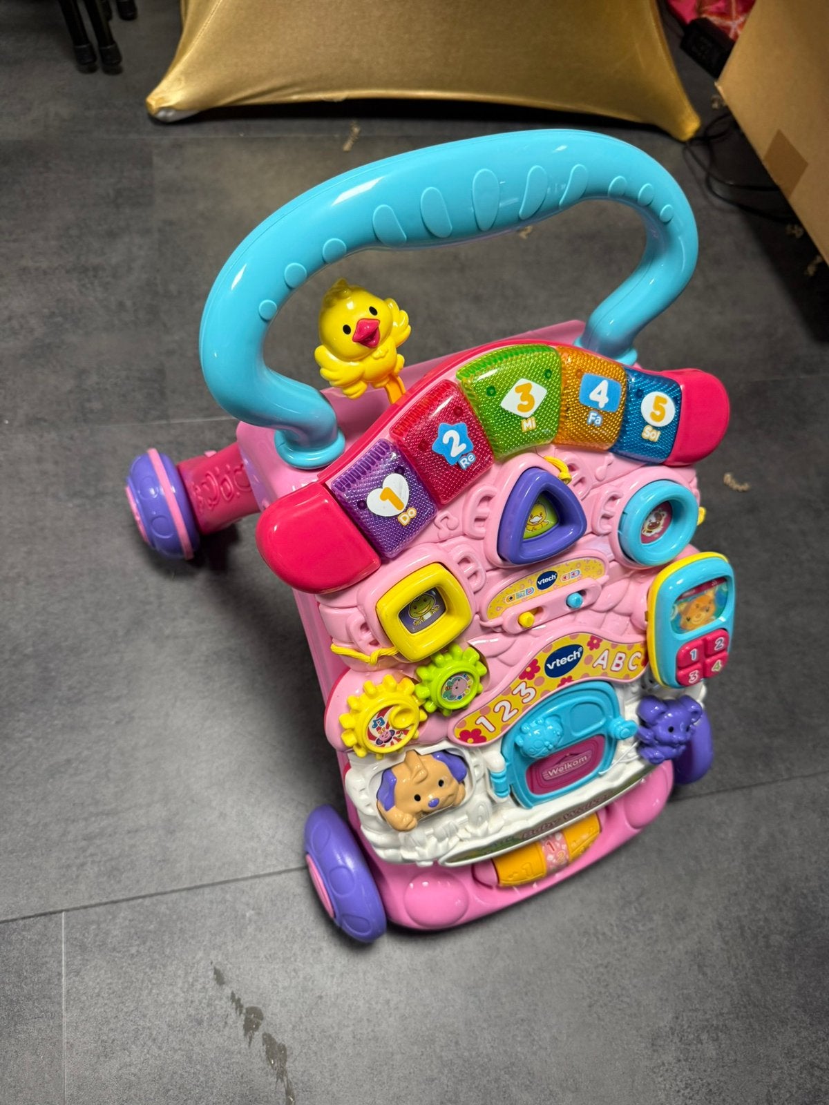Vtech loopwagen, Ophalen of Verzenden, Zo goed als nieuw, 6 maanden tot 2 jaar