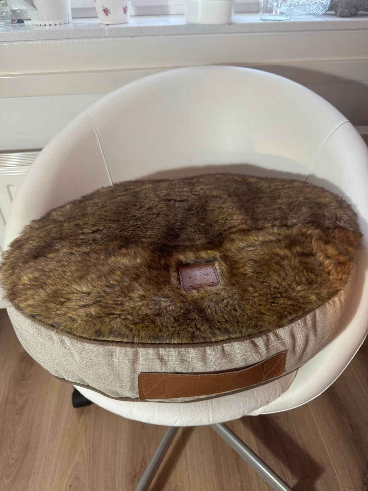 Mooi nieuw kussen, nepbont/polyester voor kat, Ophalen of Verzenden, Nieuw