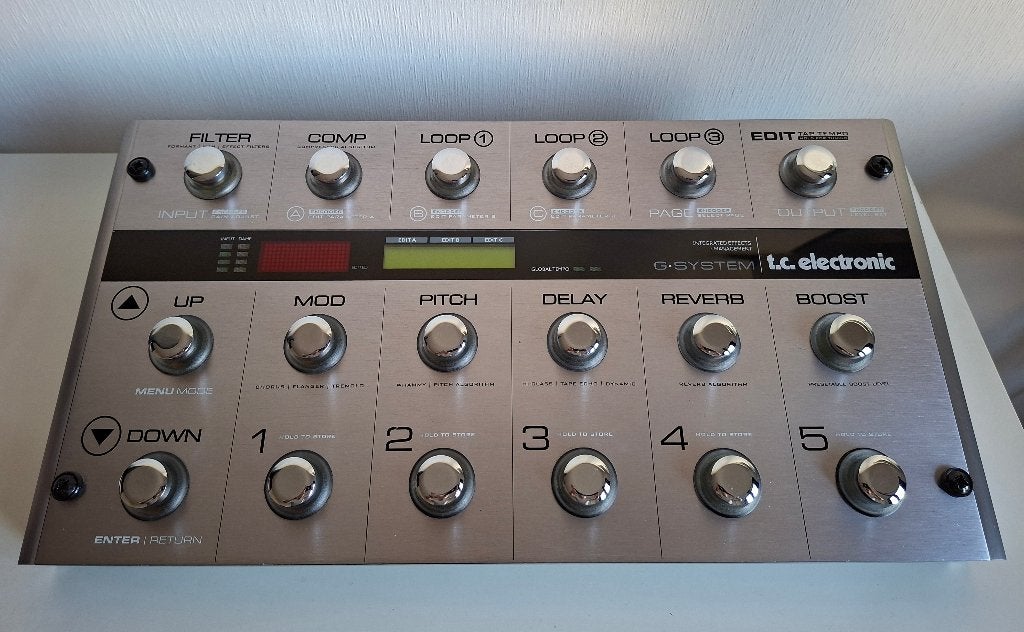TC Electronic G-System in perfecte staat, Ophalen of Verzenden, Zo goed als nieuw, Delay of Echo