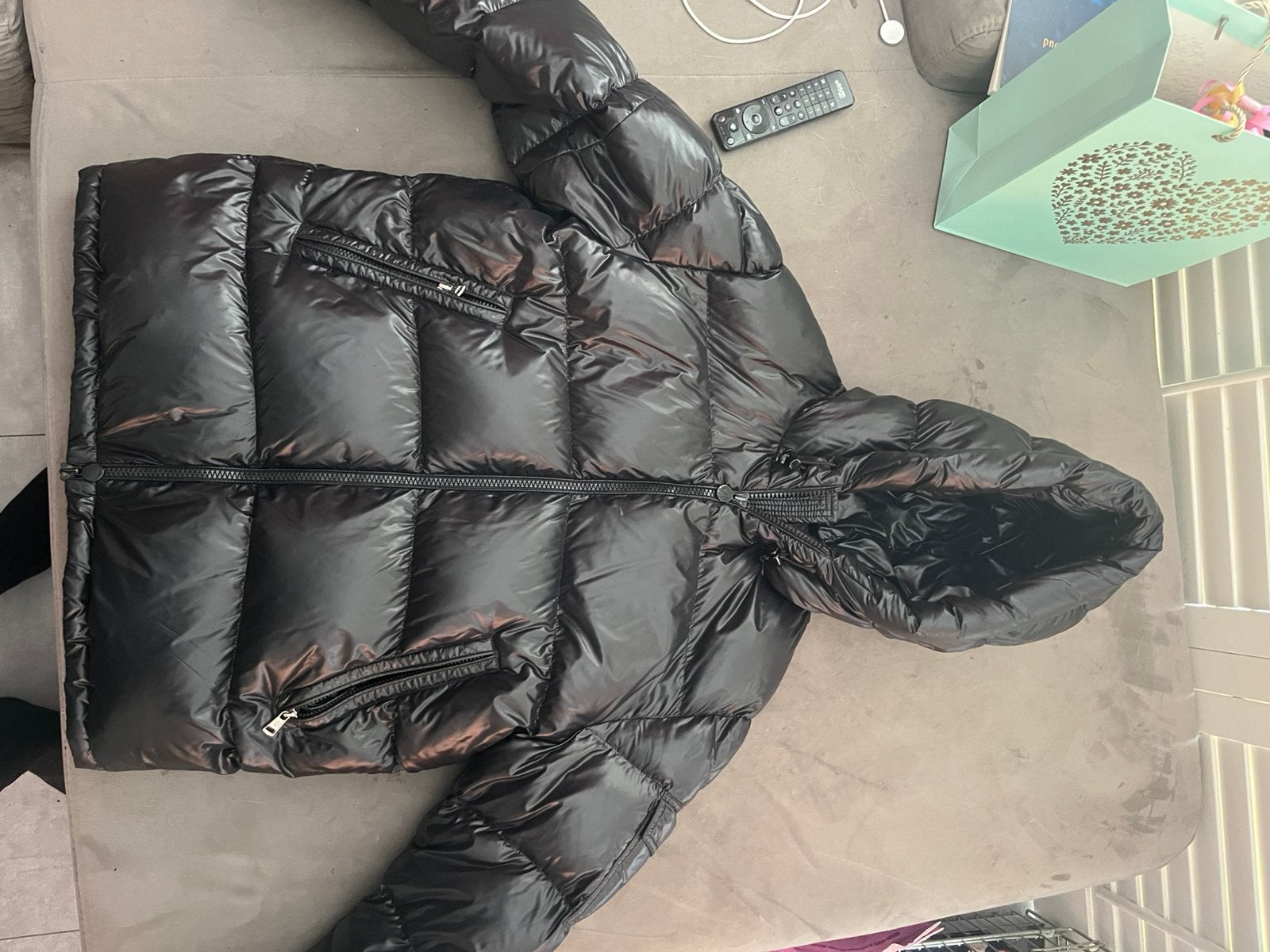 Moncler Winterjas model Ecrins, Ophalen of Verzenden, Zo goed als nieuw, Zwart