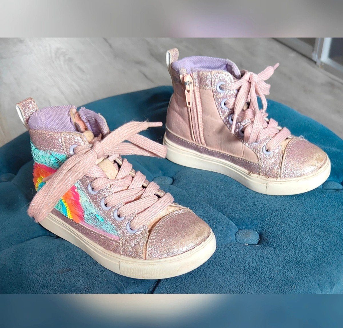 Roze Blue box meisjes sneakers maat 25, Ophalen of Verzenden, Gebruikt, Meisje, Schoenen