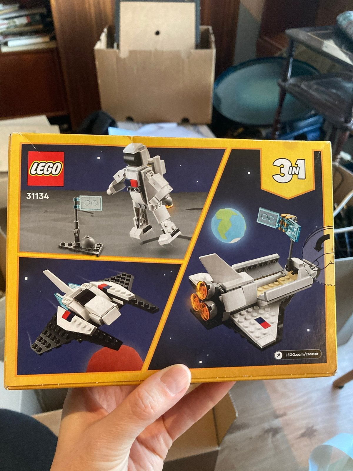 LEGO Creator 31134 Ruimteshuttle 3-in-1, Lego, Nieuw, Ophalen of Verzenden, Space