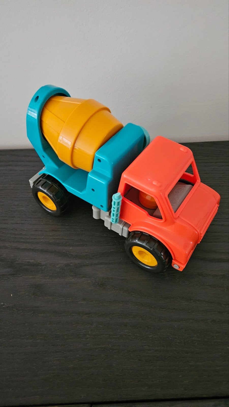 Nieuw speelgoed: grijze cementwagen met figuur, Ophalen of Verzenden, Nieuw, Jongen of Meisje