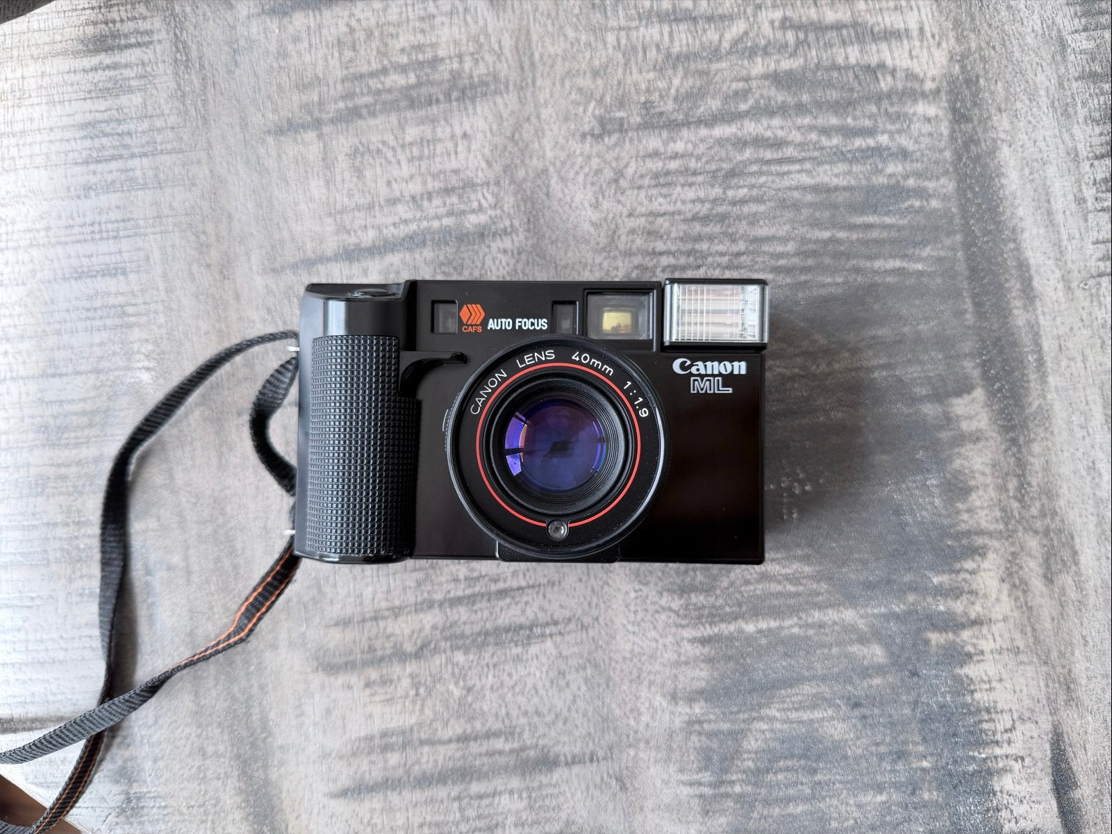 Canon AF35ML Compact Camera - Werkt!, Audio, Tv en Foto, Fotocamera's Analoog, Ophalen, Gebruikt, Compact, Canon