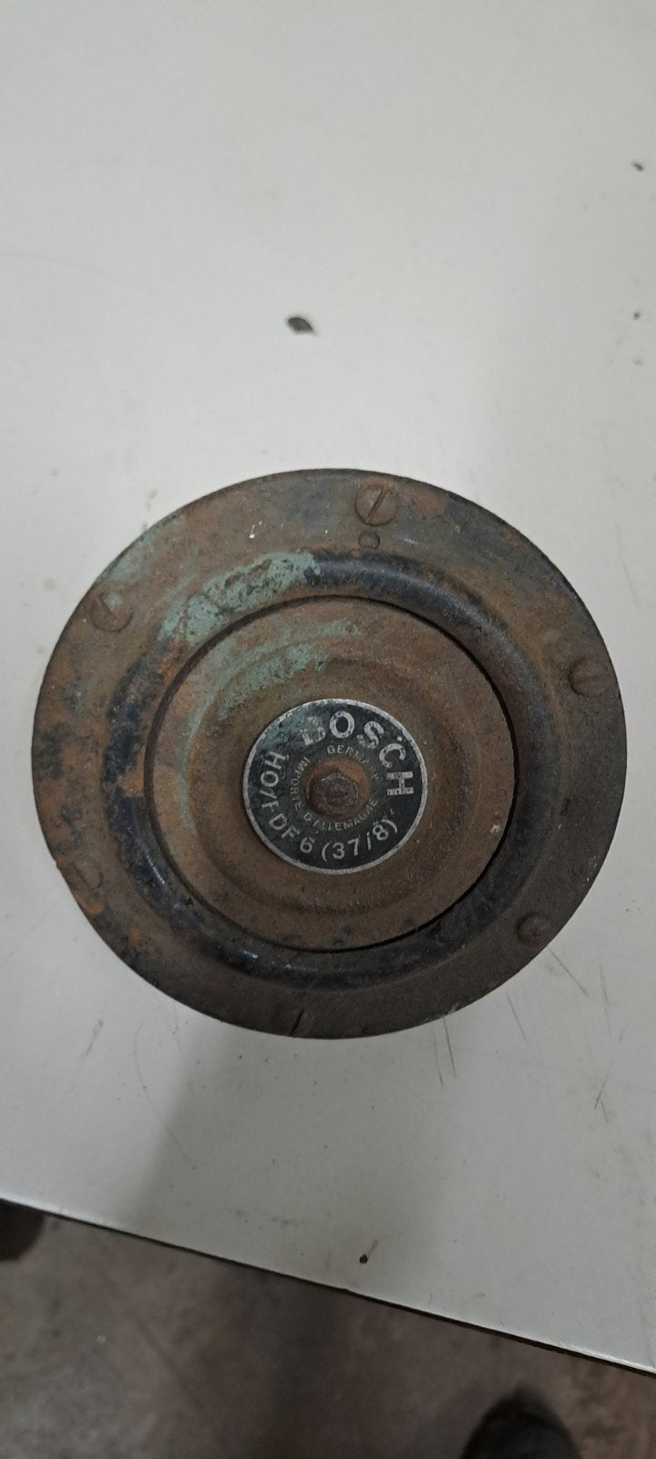 Oude Bosch claxon / hoorn (37/8), Ophalen of Verzenden, Gebruikt, Oldtimer onderdelen