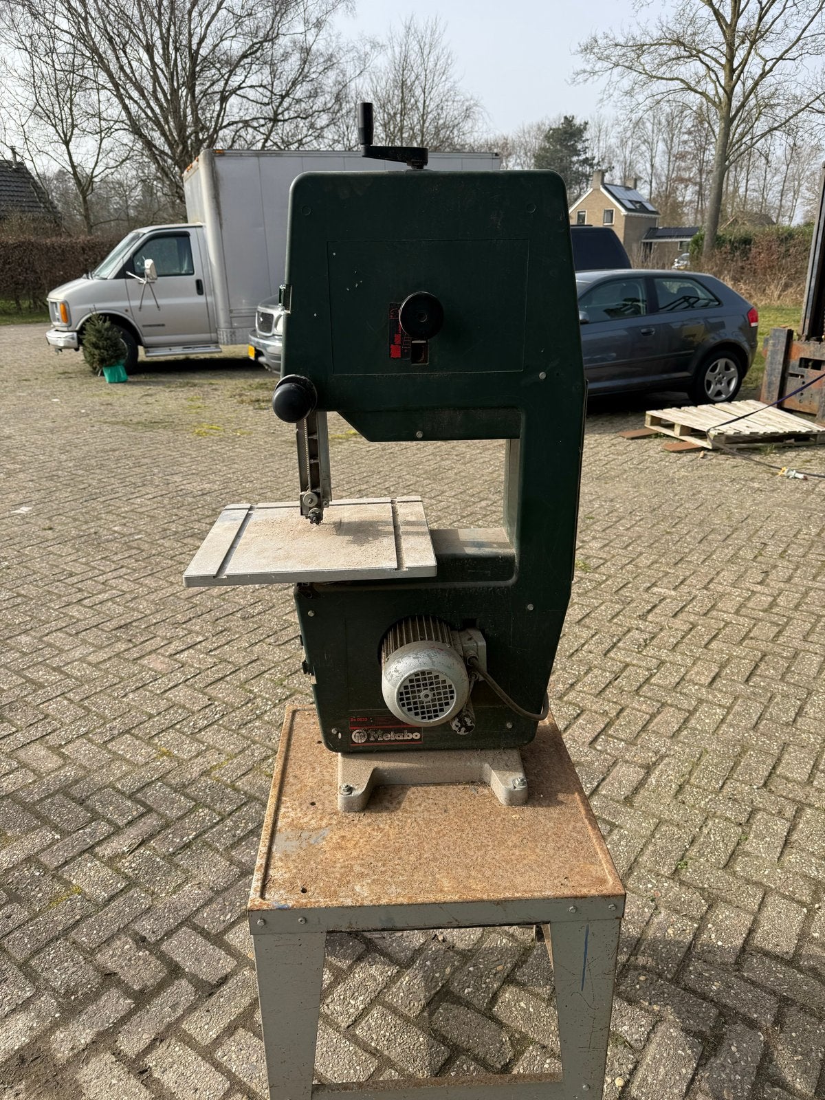 Metabo lintzaag 220V - Robuuste bandzaag voor houtbewerking, Doe-het-zelf en Verbouw, Gereedschap | Freesmachines, O, O, Ophalen of Verzenden