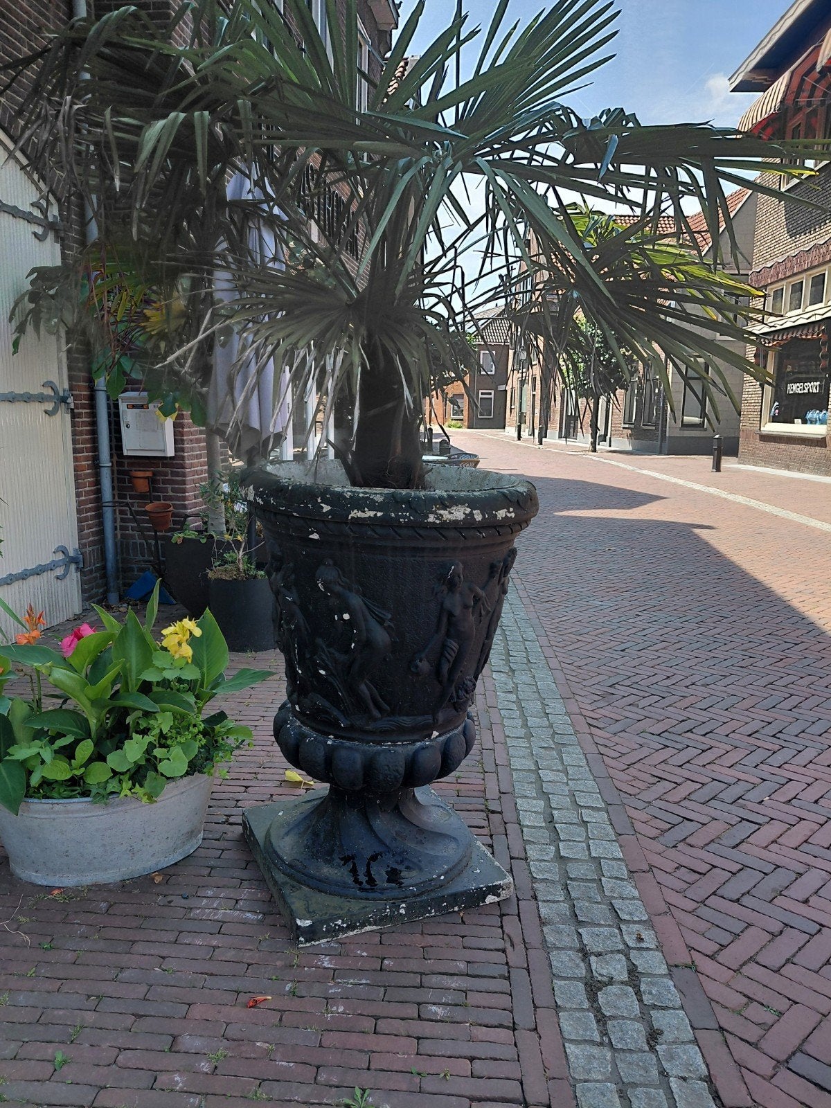 Groote bloempot., Ophalen of Verzenden