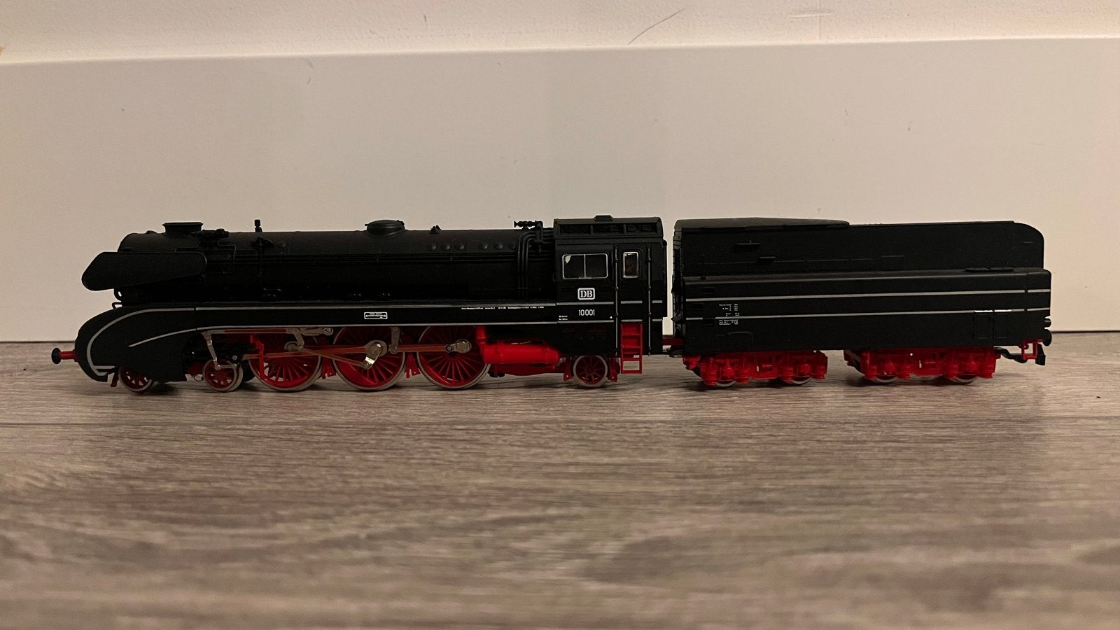 Rivarossi 1031 DB 10001 HO Stoom Locomotief, Overige merken, Ophalen of Verzenden, Zo goed als nieuw, Gelijkstroom