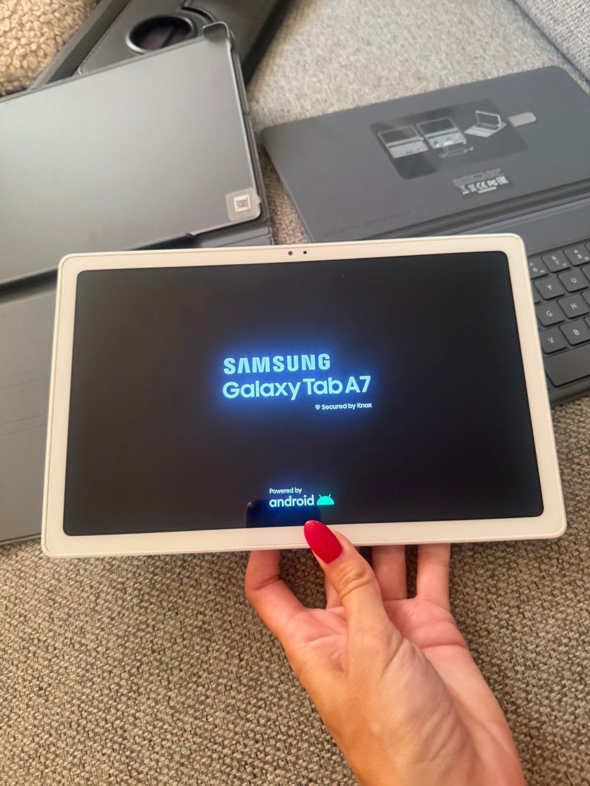 Samsung galaxy tab a7 met toetsenbord, 10 inch, 32 GB, Ophalen of Verzenden, Zo goed als nieuw