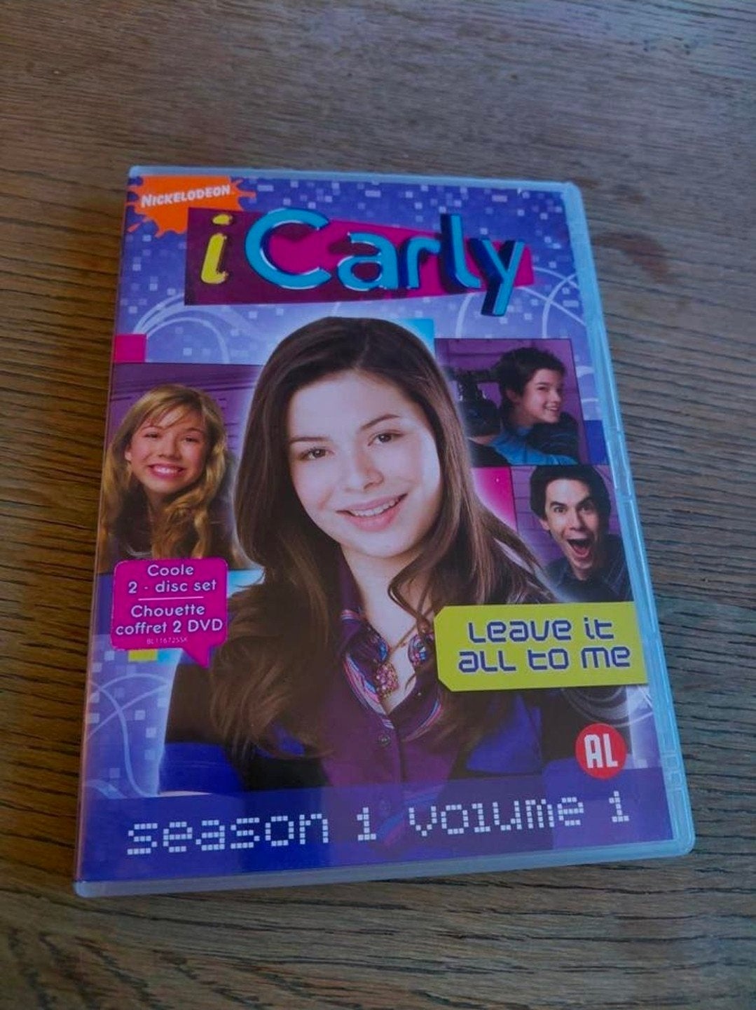 ICarly dvd seizoen 1 volume 1. Nickelodeon., Gebruikt, Alle leeftijden, Tv-serie, Ophalen of Verzenden